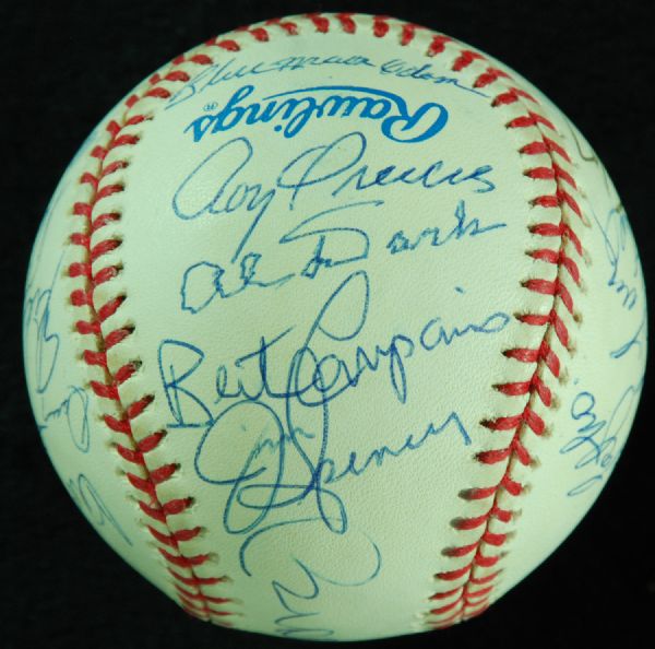 Multi-Signed Baseball Greats Signed Baseball (18 Signatures)