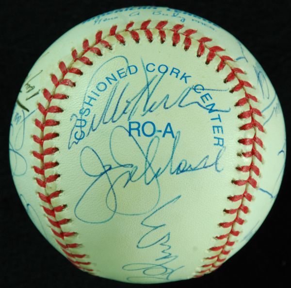 Multi-Signed Baseball Greats Signed Baseball (18 Signatures)