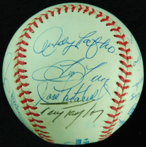 Multi-Signed Baseball Greats Signed Baseball (18 Signatures)