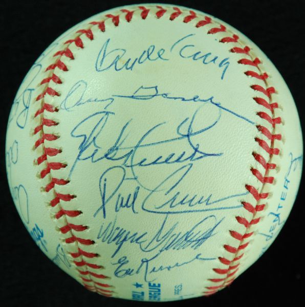 Multi-Signed Baseball Greats Signed Baseball (18 Signatures)