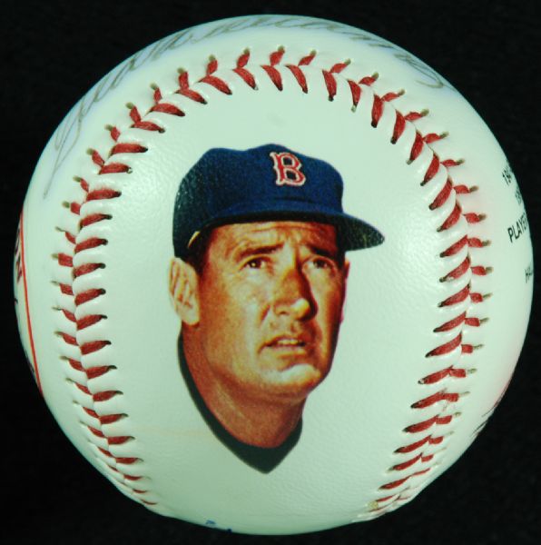 Ted Williams Single-Signed Fotoball