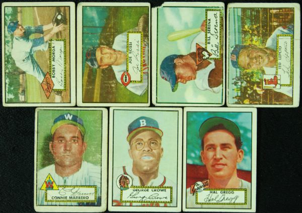 1952 Topps High-Number Partial Set (21)