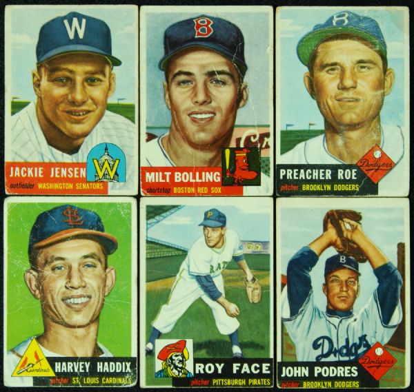 1953 Topps Baseball Complete Set (274)