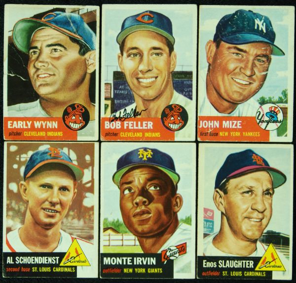 1953 Topps Baseball Complete Set (274)