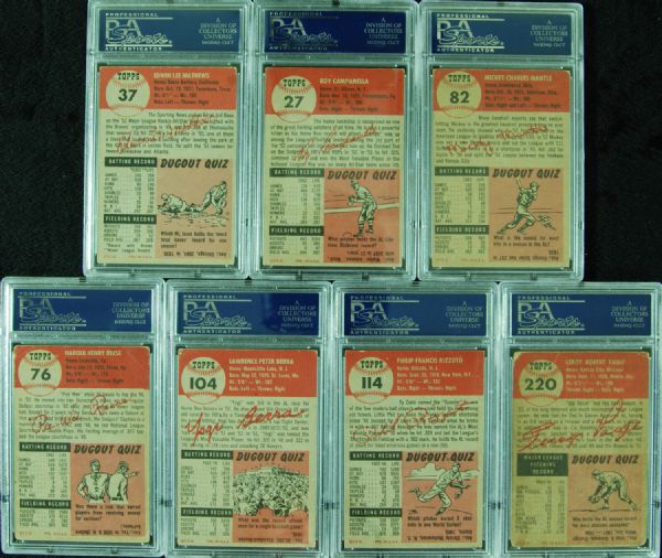 1953 Topps Baseball Complete Set (274)