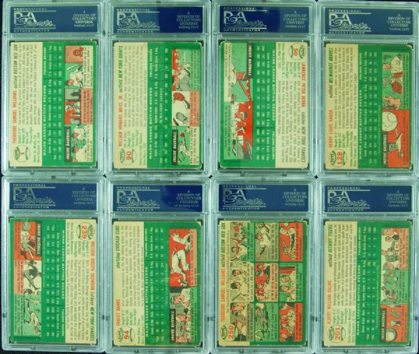 1954 Topps Baseball Complete Set (250)