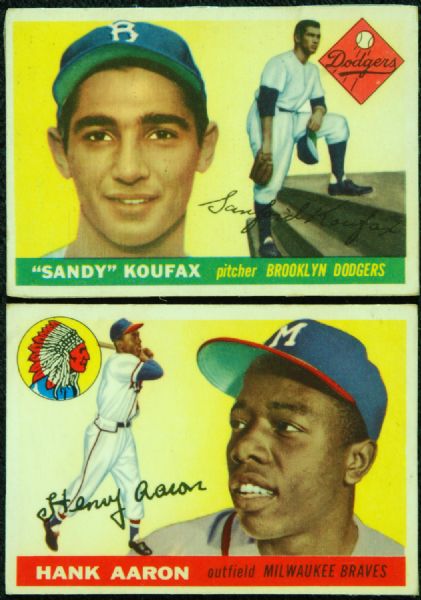 1955 Topps Baseball Complete Set (206)