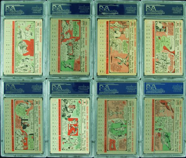 1956 Topps Baseball Complete Set (340)