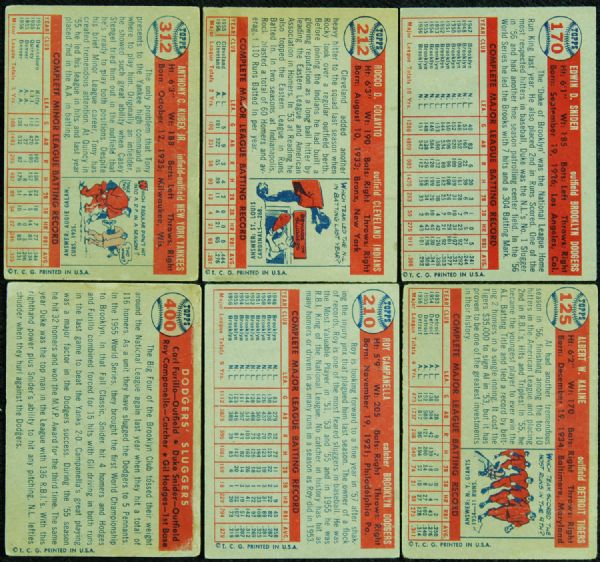 1957 Topps Baseball Complete Set (408)