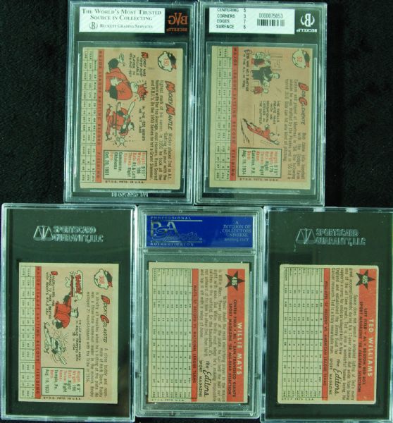 1958 Topps Baseball Complete Set (494)