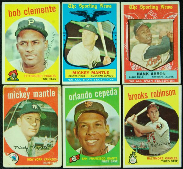 1959 Topps Baseball Complete Set (572)