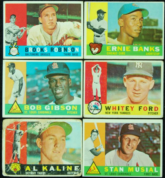 1960 Topps Baseball Complete Set (574)