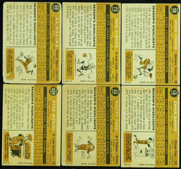 1960 Topps Baseball Complete Set (574)