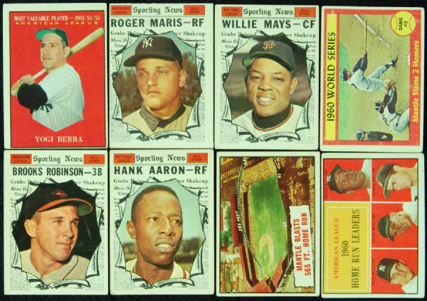 1961 Topps Baseball Complete Set (587)