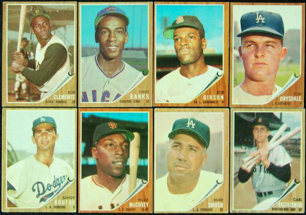 1962 Topps Baseball Complete Set (598)