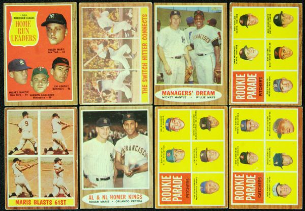 1962 Topps Baseball Complete Set (598)