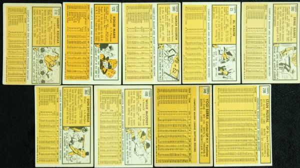 1963 Topps Baseball Complete Set (576)