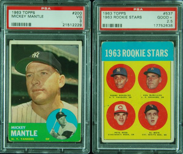 1963 Topps Baseball Complete Set (576)