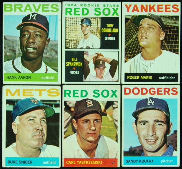 1964 Topps Baseball Complete Set (587)