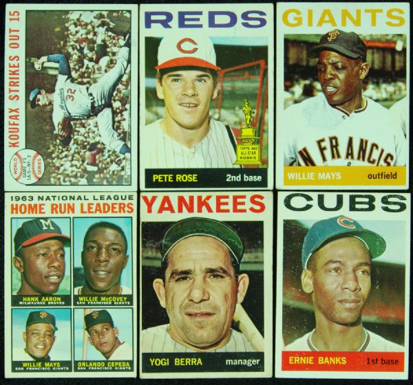 1964 Topps Baseball Complete Set (587)