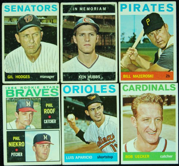 1964 Topps Baseball Complete Set (587)