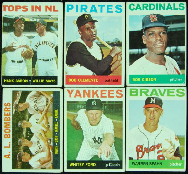 1964 Topps Baseball Complete Set (587)