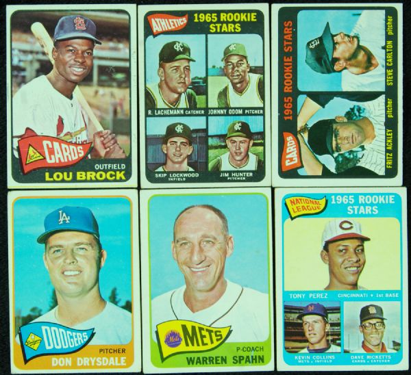 1965 Topps Baseball Complete Set (598)