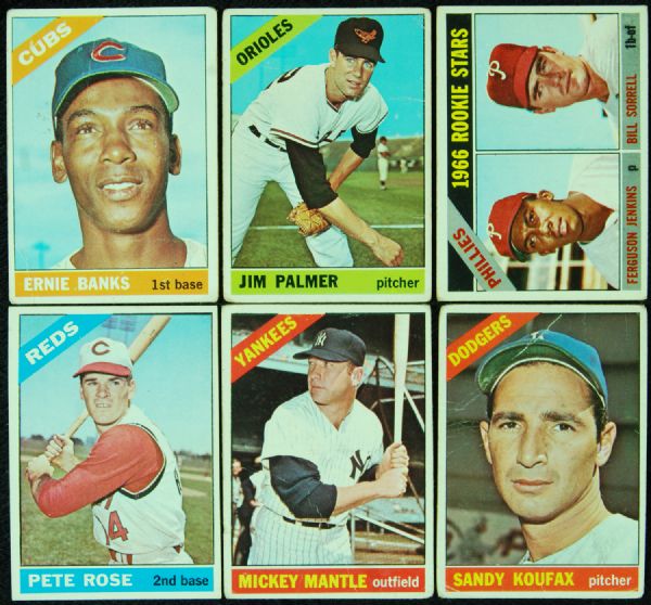 1966 Topps Baseball Complete Set (598)