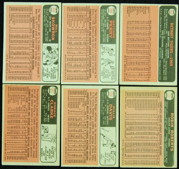 1966 Topps Baseball Complete Set (598)