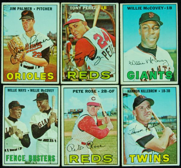 1967 Topps Baseball Complete Set (609)