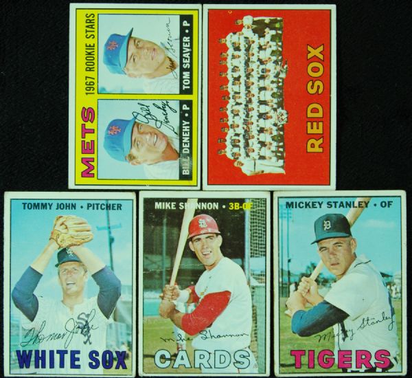 1967 Topps Baseball Complete Set (609)