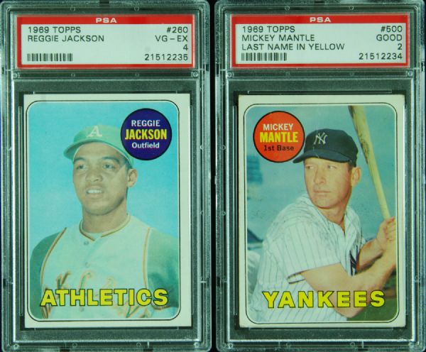 1969 Topps Baseball Complete Sets (664)