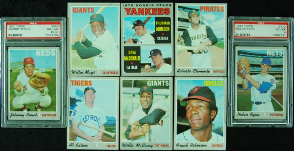 1970 Topps Baseball Complete Set (720)