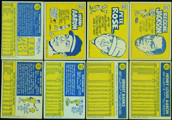 1970 Topps Baseball Complete Set (720)