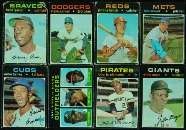 1971 Topps Baseball Complete Set (752)