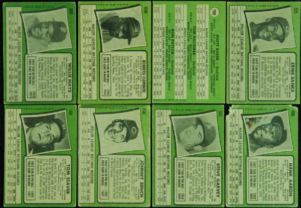 1971 Topps Baseball Complete Set (752)