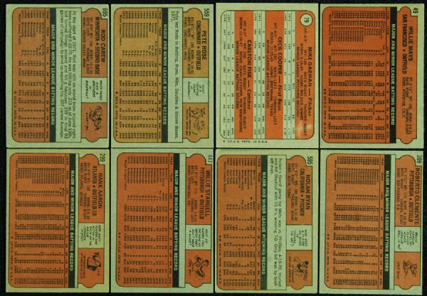 1972 Topps Baseball Complete Set (787)