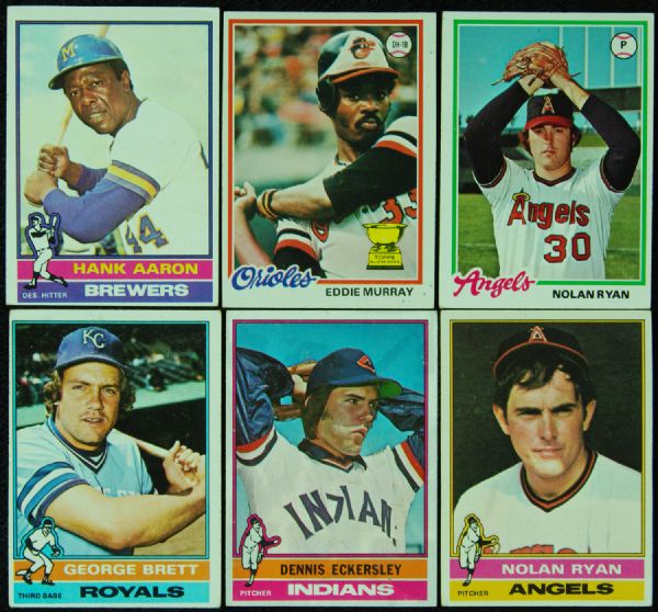 Topps Baseball Set Run 1973-2012 (26,197 cards)