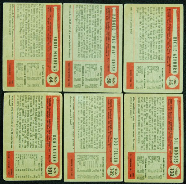 1954 Bowman Baseball Complete Set (224)