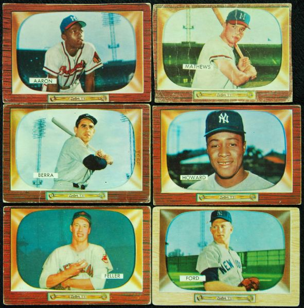 1955 Bowman Baseball Complete Set (320)