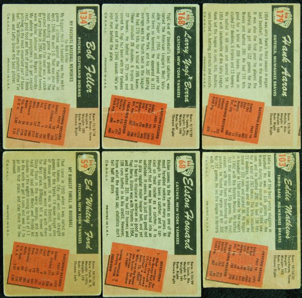 1955 Bowman Baseball Complete Set (320)