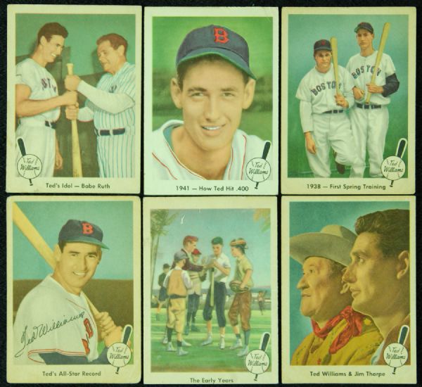 1959 Fleer Life of Ted Williams Complete Set (80)