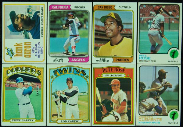 Massive Lot of Vintage 1970’s and 1980’s Topps Baseball (3,868)