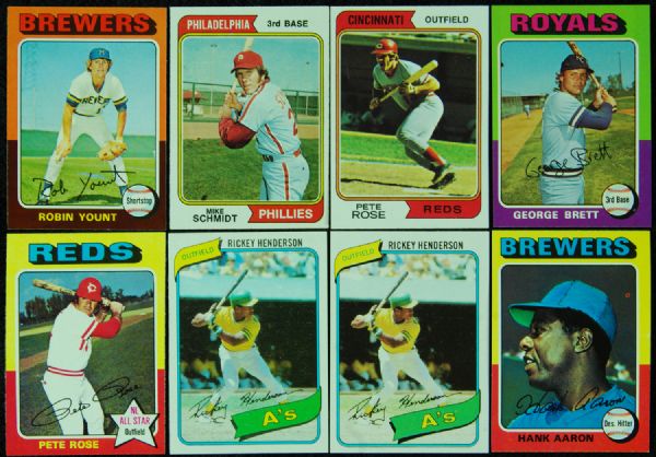 Massive Lot of Vintage 1970’s and 1980’s Topps Baseball (3,868)