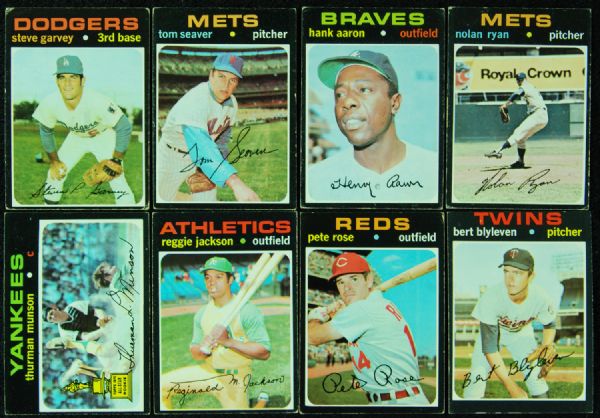 1971 Topps Baseball Complete Set (752)