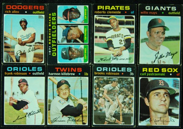 1971 Topps Baseball Complete Set (752)