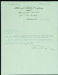 Barney Dreyfuss Signed Letter on Pittsburgh Stationary Written to Billy Southworth (PSA/DNA 9, JSA)