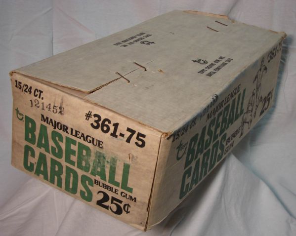 1975 Topps Baseball Cello Unopened CASE