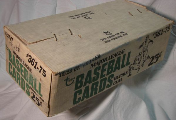 1975 Topps Baseball Cello Unopened CASE