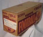 1978 Topps Football Cello Unopened CASE